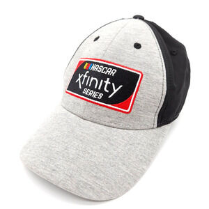Nascar Xfinity Series Strapback Adjustable Hat Ball Dad Cap Black Gray Adult‎